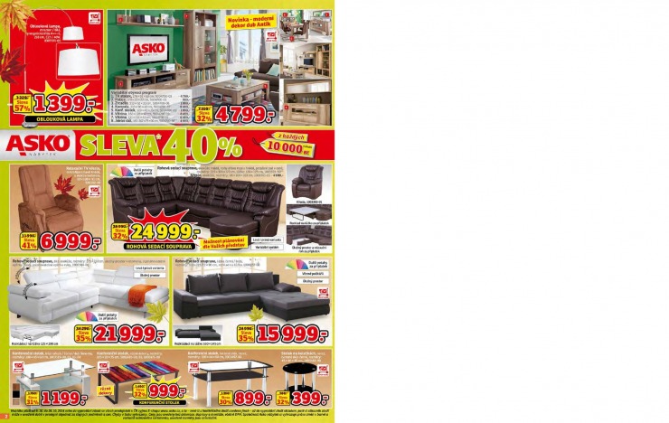 leták Asko nábytek katalog od 9.10.2014 strana 1 leták Asko nábytek katalog od 9.10.2014 strana 1