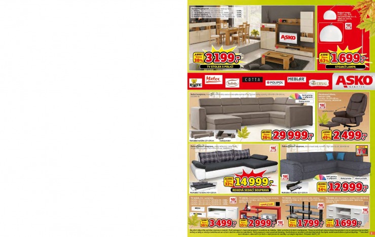 leták Asko nábytek katalog od 9.10.2014 strana 1 leták Asko nábytek katalog od 9.10.2014 strana 1