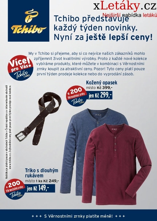 leták Tchibo leták strana 1 leták Tchibo leták strana 1