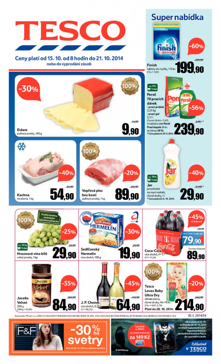letk Tesco velk hypermarkety od 15.10.2014 strana 1