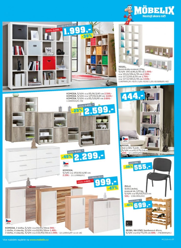 let�k Mobelix Aktu�ln� prospekt od 13.10.2014 strana 1
