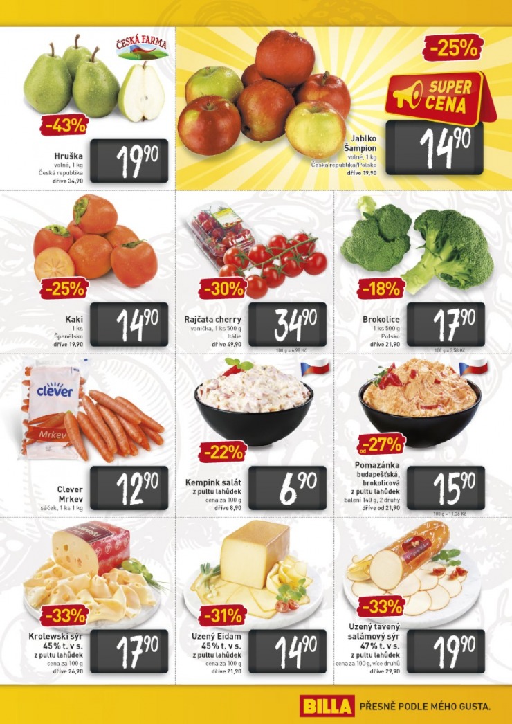 leták Billa velký od 15.10.2014 strana 1 leták Billa velký od 15.10.2014 strana 1