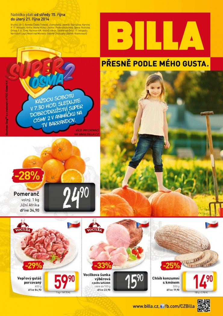 letk Billa speciln od 15.10.2014 strana 1