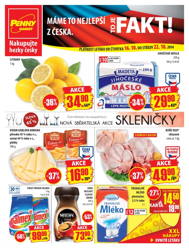 leták Penny Aktuální nabídka od 16.10.2014 strana 1 leták Penny Aktuální nabídka od 16.10.2014 strana 1