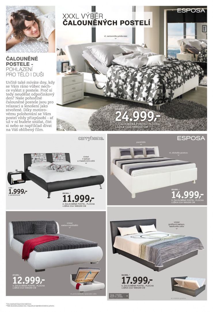 let�k XXXLutz Postele od 13.10.2014 strana 1