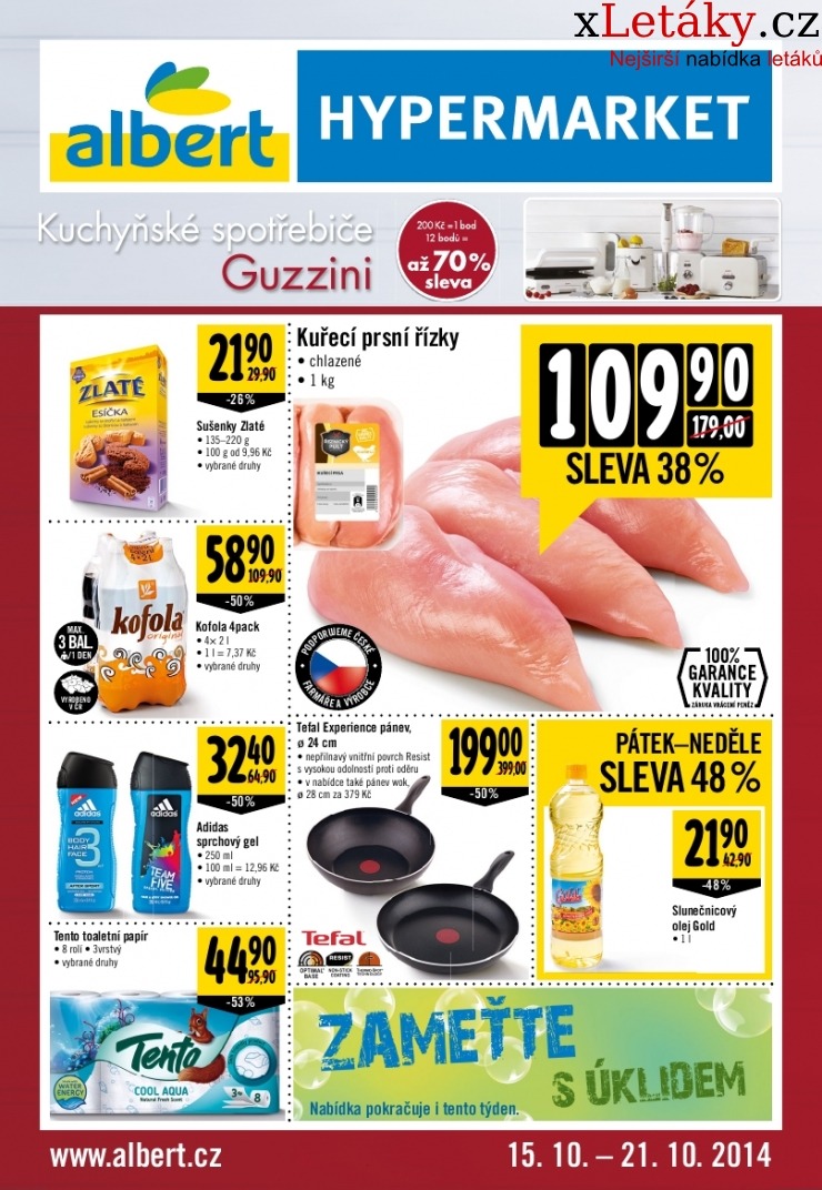 leták Albert Hypermarket leták strana 1 leták Albert Hypermarket leták strana 1