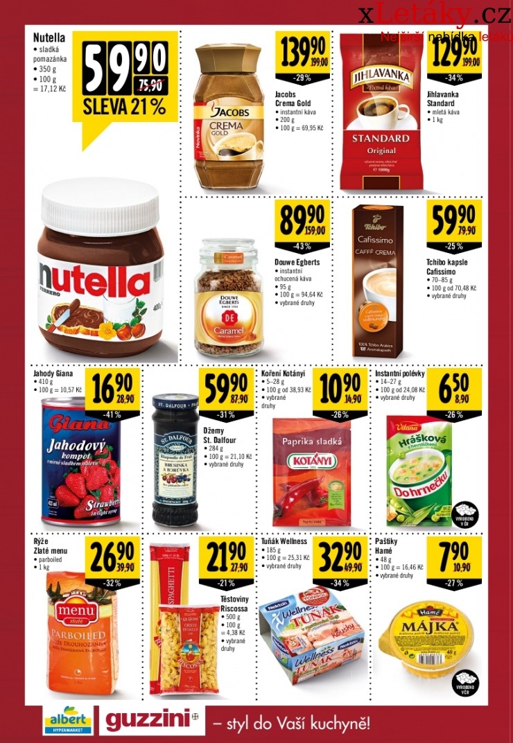 leták Albert Hypermarket leták strana 1 leták Albert Hypermarket leták strana 1