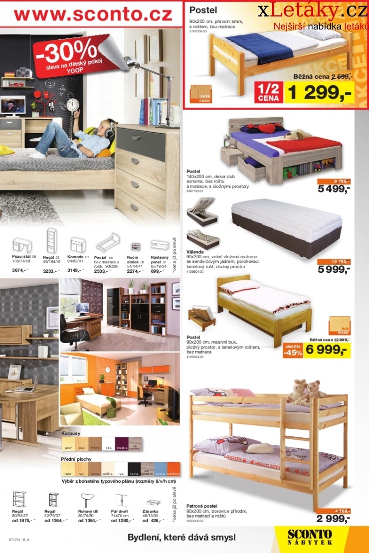 leták Sconto nábytek leták strana 1 leták Sconto nábytek leták strana 1