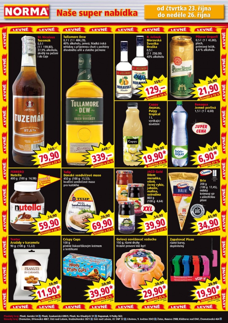 let�k Norma Aktu�ln� let�k od 20.10.2014 strana 1