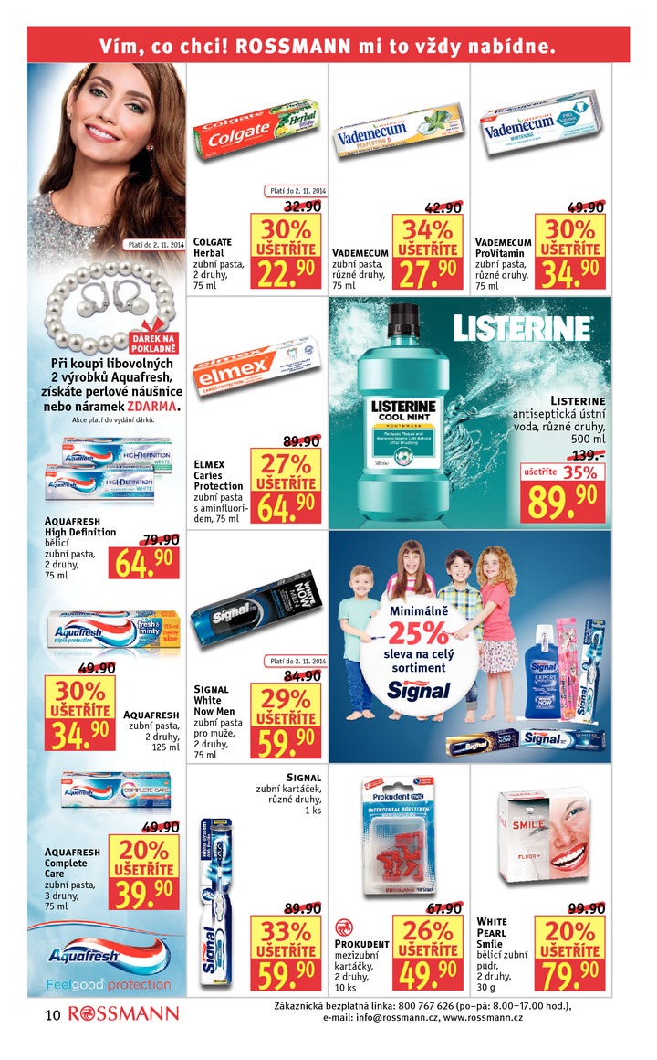 leták Rossmann Leták od 20.10.2014 strana 1 leták Rossmann Leták od 20.10.2014 strana 1