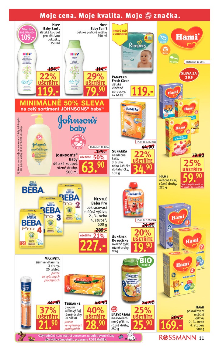 leták Rossmann Leták od 20.10.2014 strana 1 leták Rossmann Leták od 20.10.2014 strana 1
