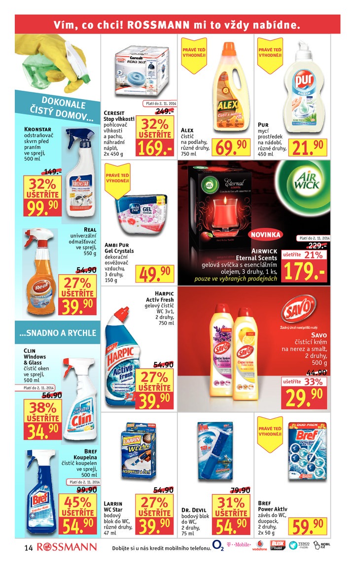 leták Rossmann Leták od 20.10.2014 strana 1 leták Rossmann Leták od 20.10.2014 strana 1