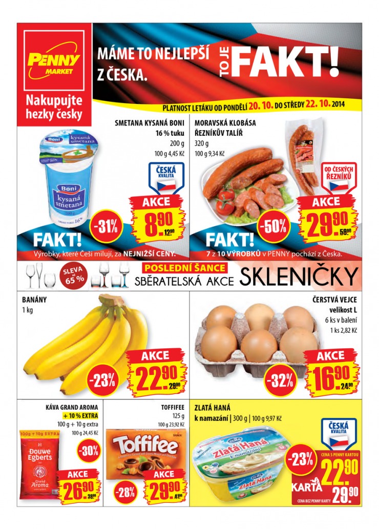 leták Penny Aktuální nabídka od 20.10.2014 strana 1 leták Penny Aktuální nabídka od 20.10.2014 strana 1