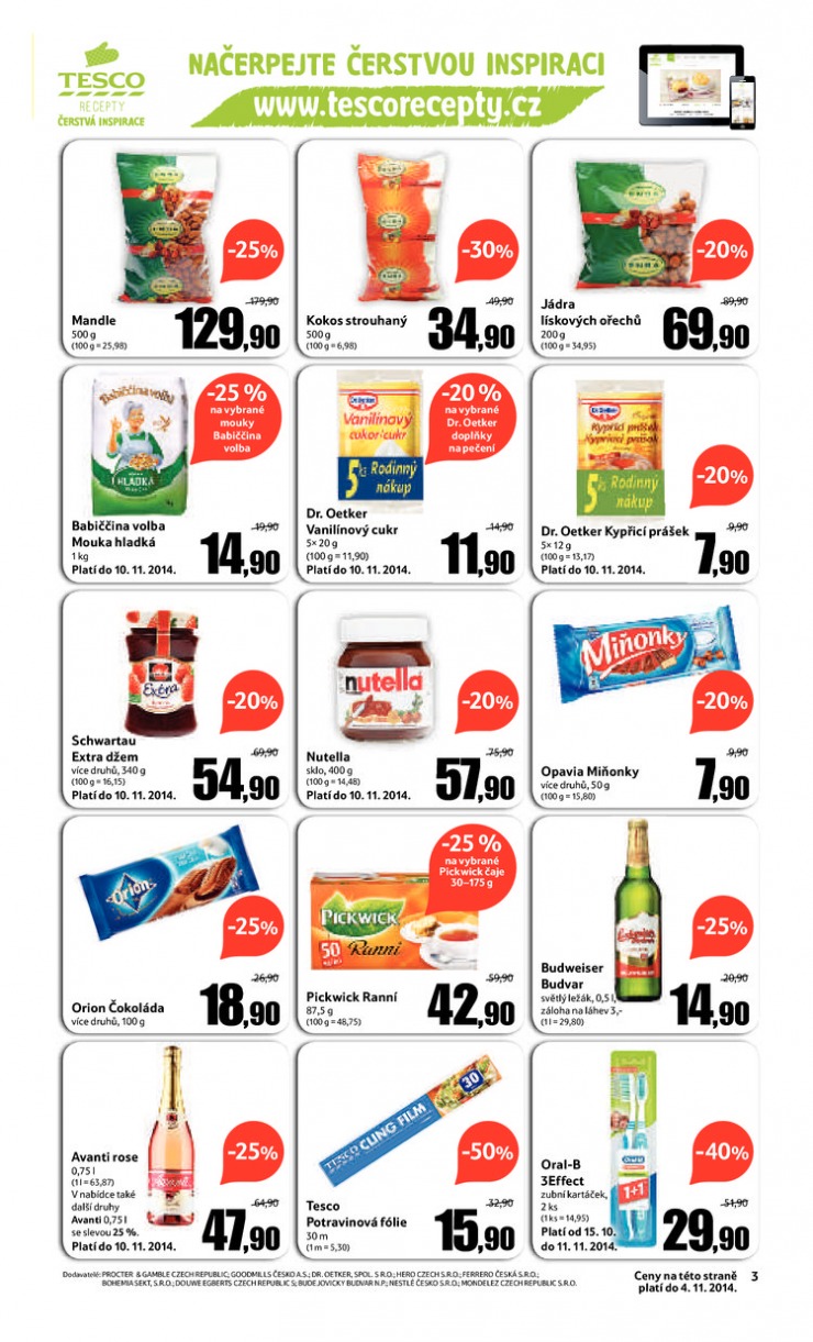 leták Tesco Expres obchody od 22.10.2014 strana 1 leták Tesco Expres obchody od 22.10.2014 strana 1