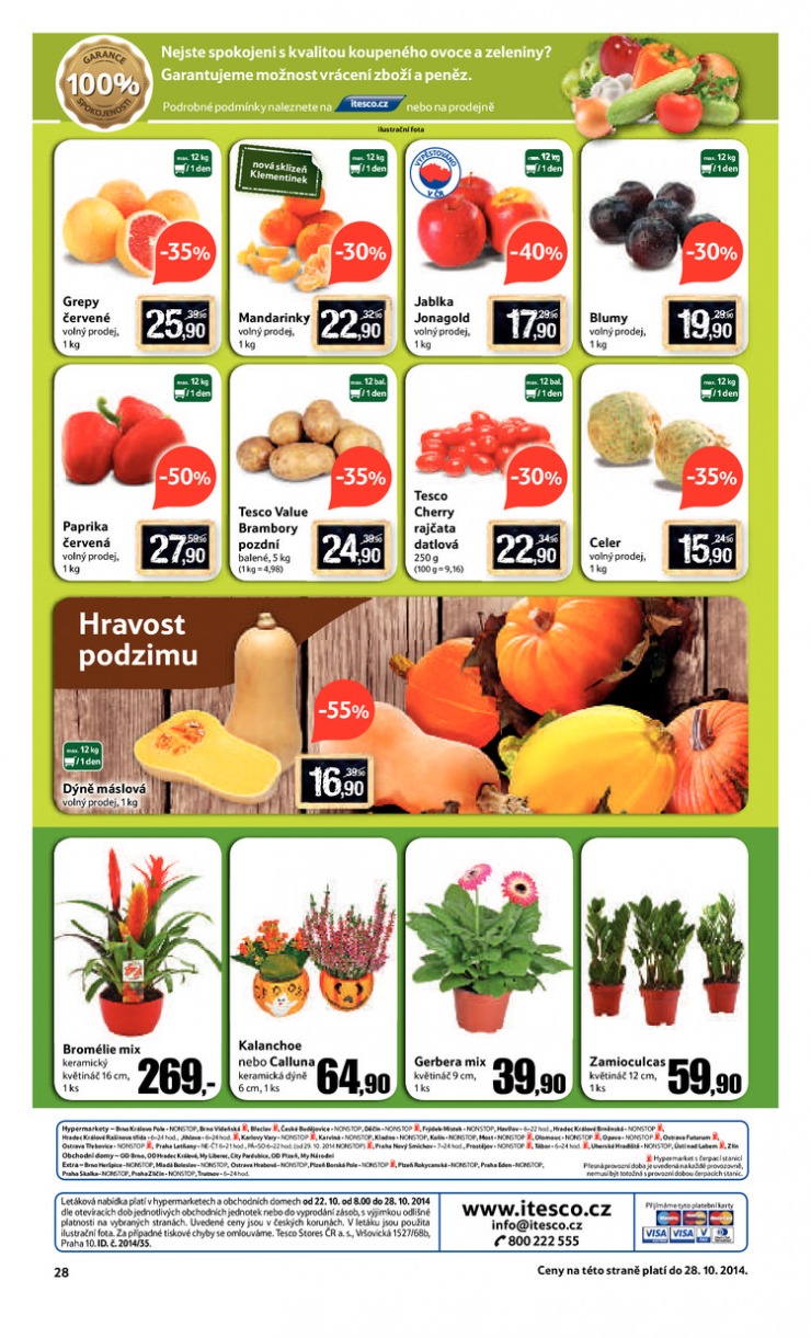 leták Tesco OD od 22.10.2014 strana 1 leták Tesco OD od 22.10.2014 strana 1