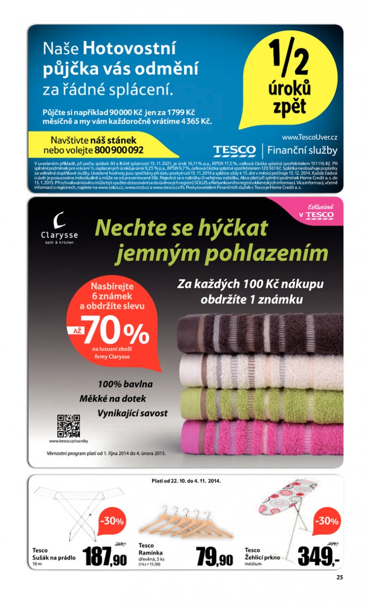 leták Tesco velké hypermarkety od 22.10.2014 strana 1 leták Tesco velké hypermarkety od 22.10.2014 strana 1