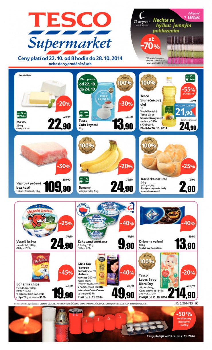 letk Tesco supermarkety od 22.10.2014 strana 1