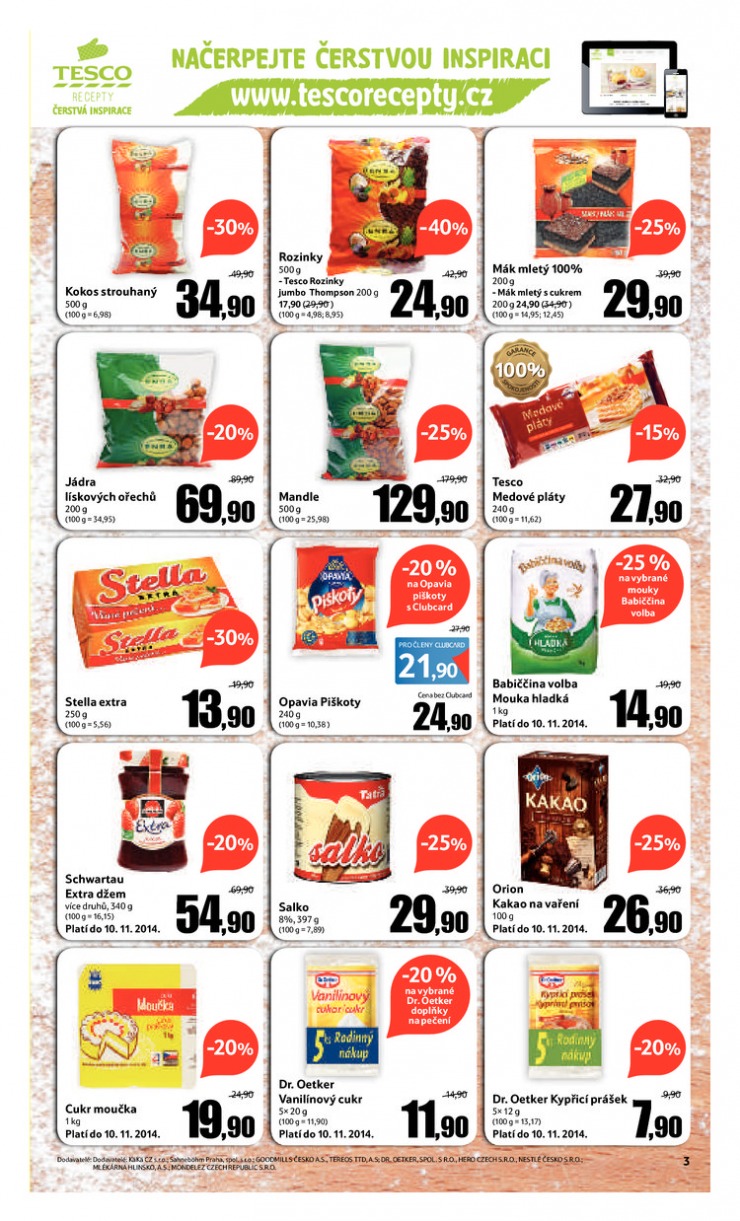 leták Tesco supermarkety od 22.10.2014 strana 1 leták Tesco supermarkety od 22.10.2014 strana 1