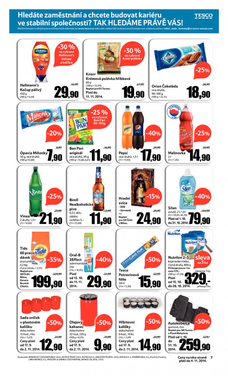 let�k Tesco supermarkety od 22.10.2014 strana 1