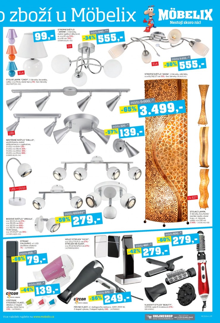 let�k Mobelix Aktu�ln� prospekt od 20.10.2014 strana 1