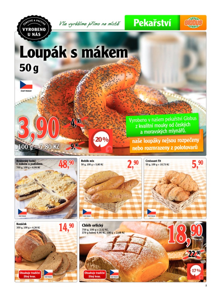 leták Globus Naše noviny od 23.10.2014 strana 1 leták Globus Naše noviny od 23.10.2014 strana 1