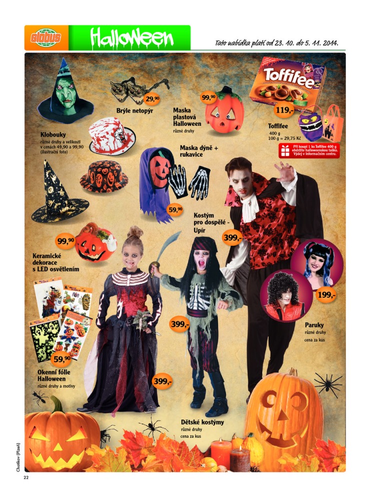 leták Globus Naše noviny od 23.10.2014 strana 1 leták Globus Naše noviny od 23.10.2014 strana 1