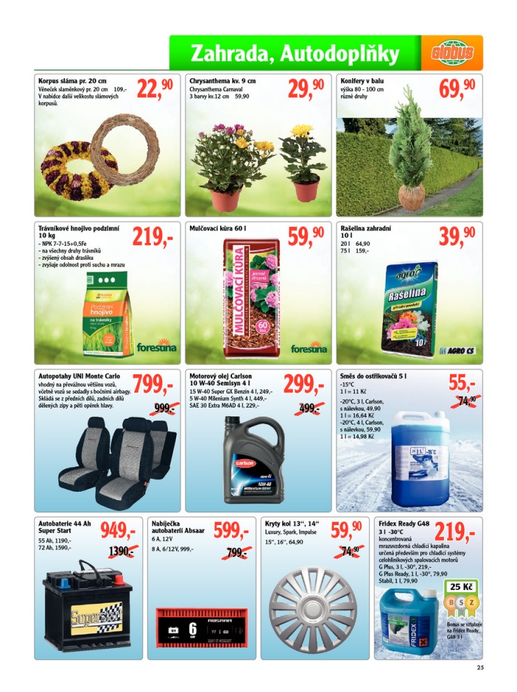 leták Globus Naše noviny od 23.10.2014 strana 1 leták Globus Naše noviny od 23.10.2014 strana 1