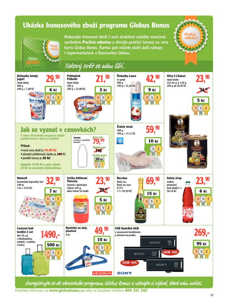 leták Globus Naše noviny od 23.10.2014 strana 1 leták Globus Naše noviny od 23.10.2014 strana 1