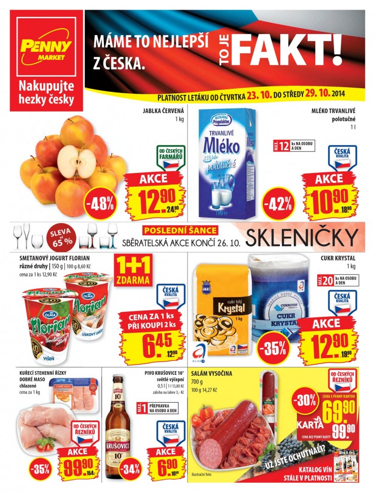 leták Penny Aktuální nabídka od 23.10.2014 strana 1 leták Penny Aktuální nabídka od 23.10.2014 strana 1