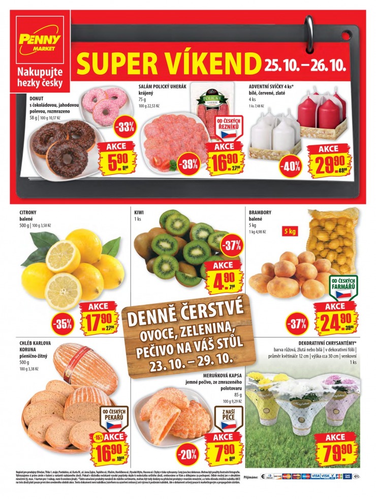 leták Penny Aktuální nabídka od 23.10.2014 strana 1 leták Penny Aktuální nabídka od 23.10.2014 strana 1