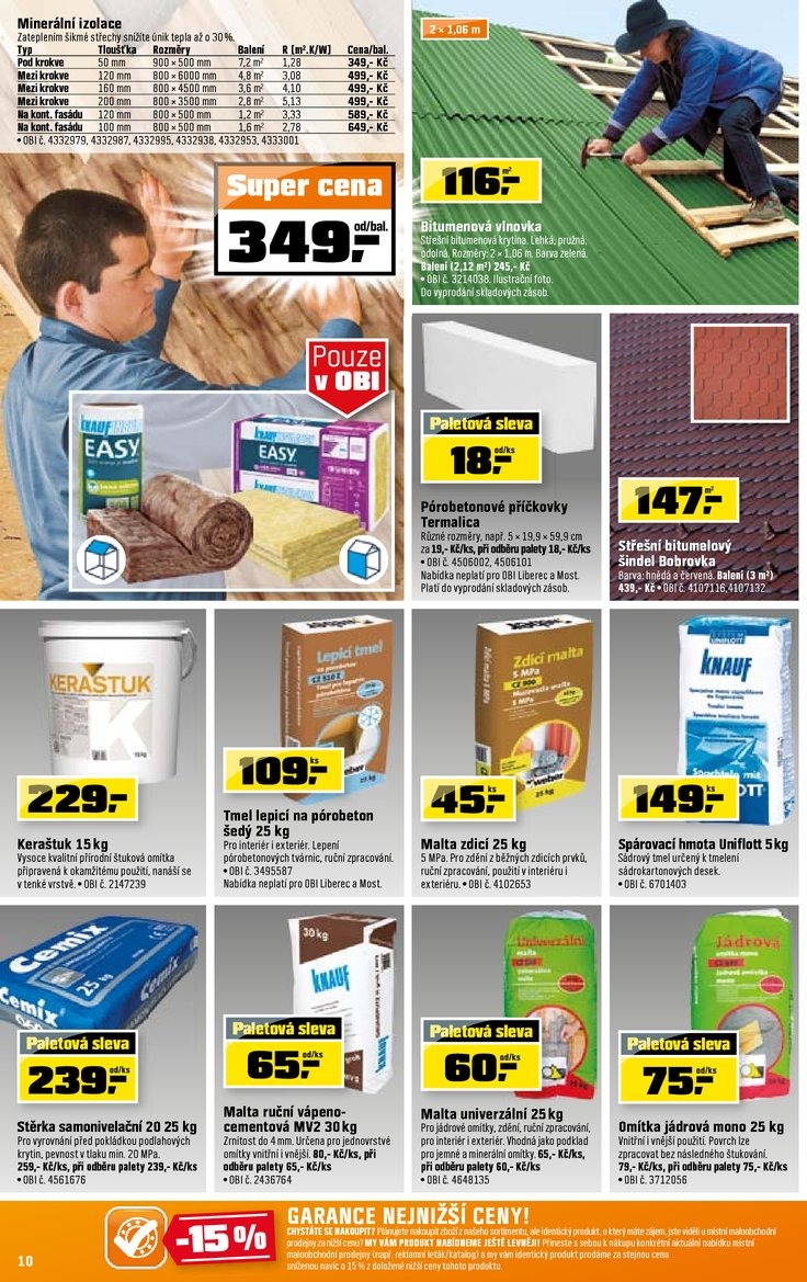 leták OBI Aktuální leták od 23.10.2014 strana 1 leták OBI Aktuální leták od 23.10.2014 strana 1