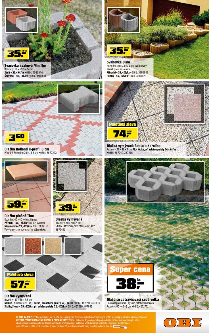 leták OBI Aktuální leták od 23.10.2014 strana 1 leták OBI Aktuální leták od 23.10.2014 strana 1