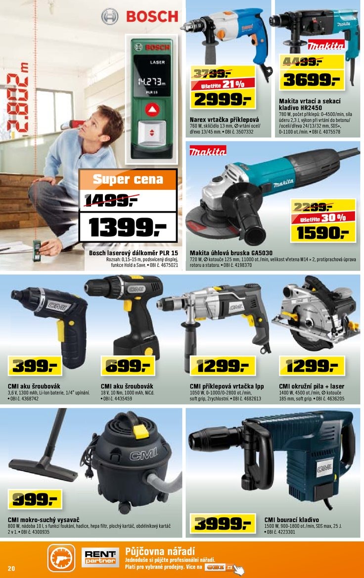 leták OBI Aktuální leták od 23.10.2014 strana 1 leták OBI Aktuální leták od 23.10.2014 strana 1