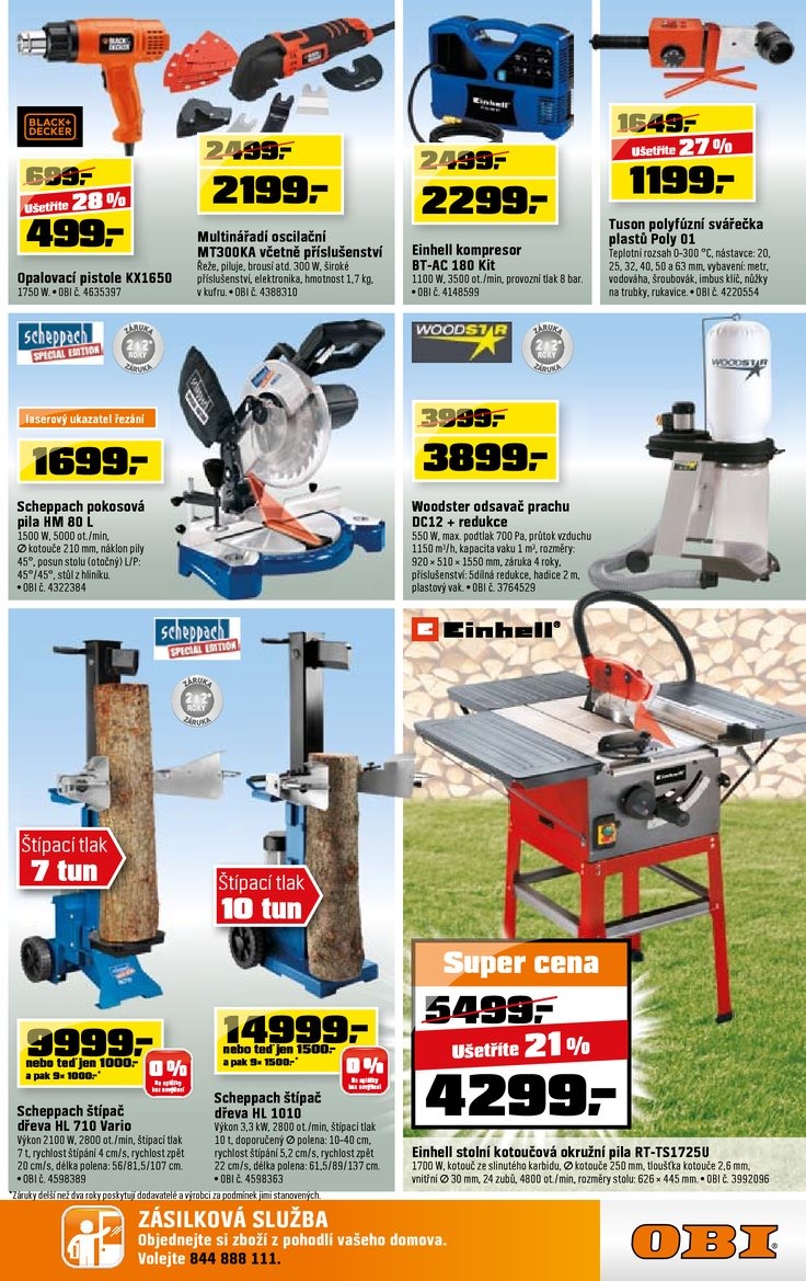 leták OBI Aktuální leták od 23.10.2014 strana 1 leták OBI Aktuální leták od 23.10.2014 strana 1