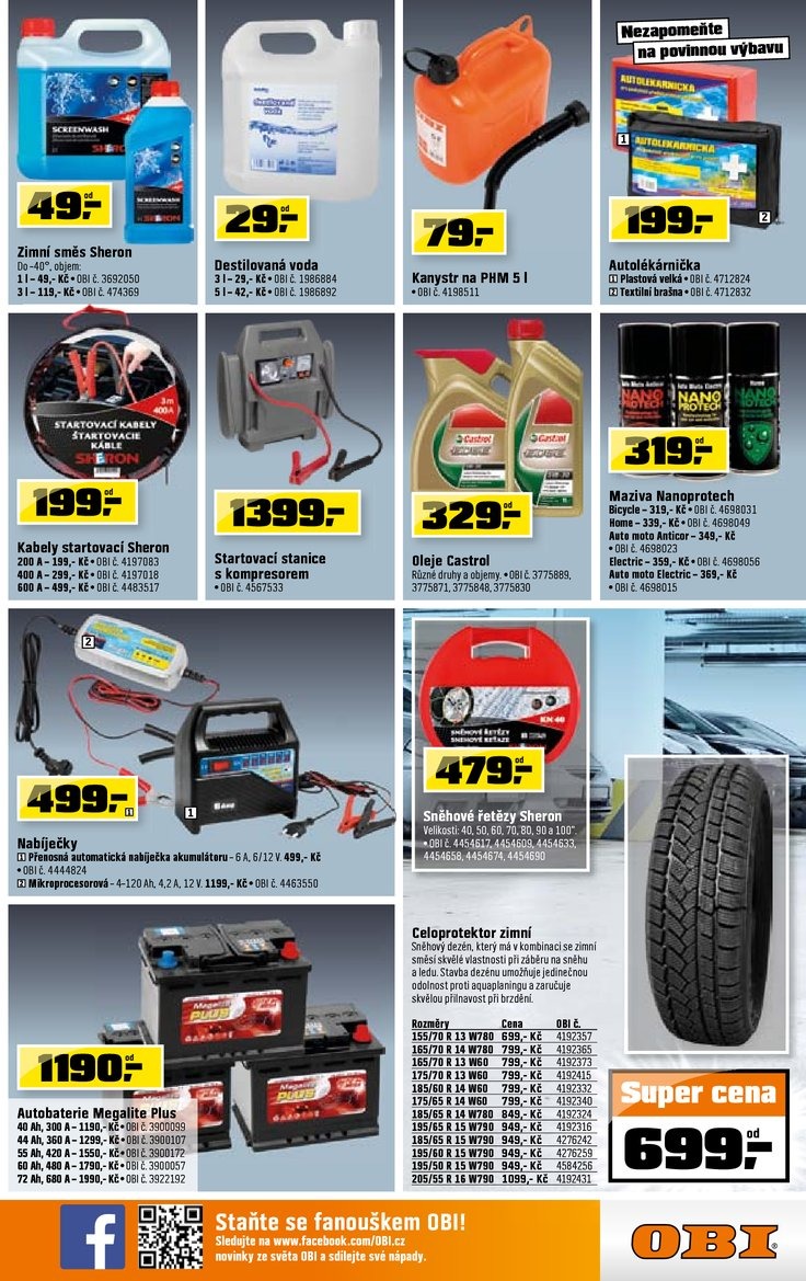 leták OBI Aktuální leták od 23.10.2014 strana 1 leták OBI Aktuální leták od 23.10.2014 strana 1