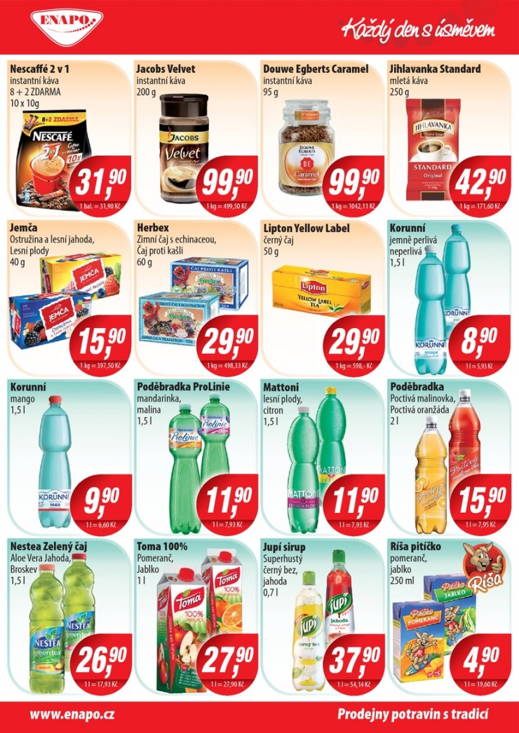 leták Enapo Akční leták od 22.10.2014 strana 1 leták Enapo Akční leták od 22.10.2014 strana 1