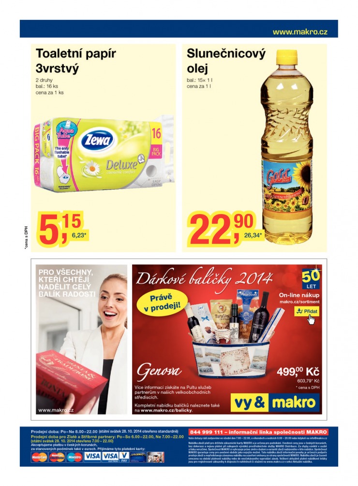 leták Makro Potraviny od 22.10.2014 strana 1 leták Makro Potraviny od 22.10.2014 strana 1