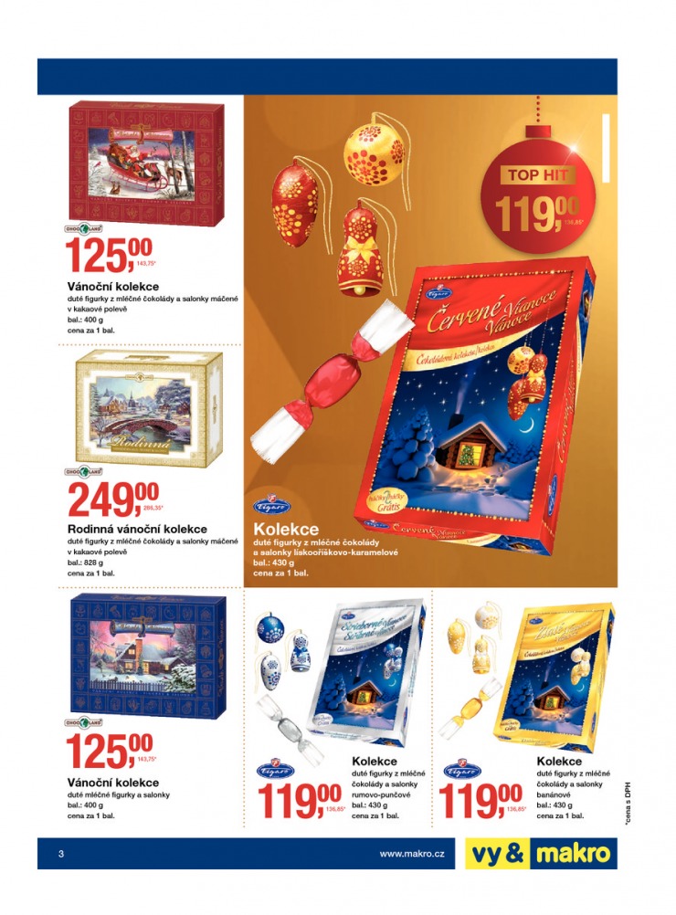 leták Makro Vánoční čokolády od 22.10.2014 strana 1 leták Makro Vánoční čokolády od 22.10.2014 strana 1
