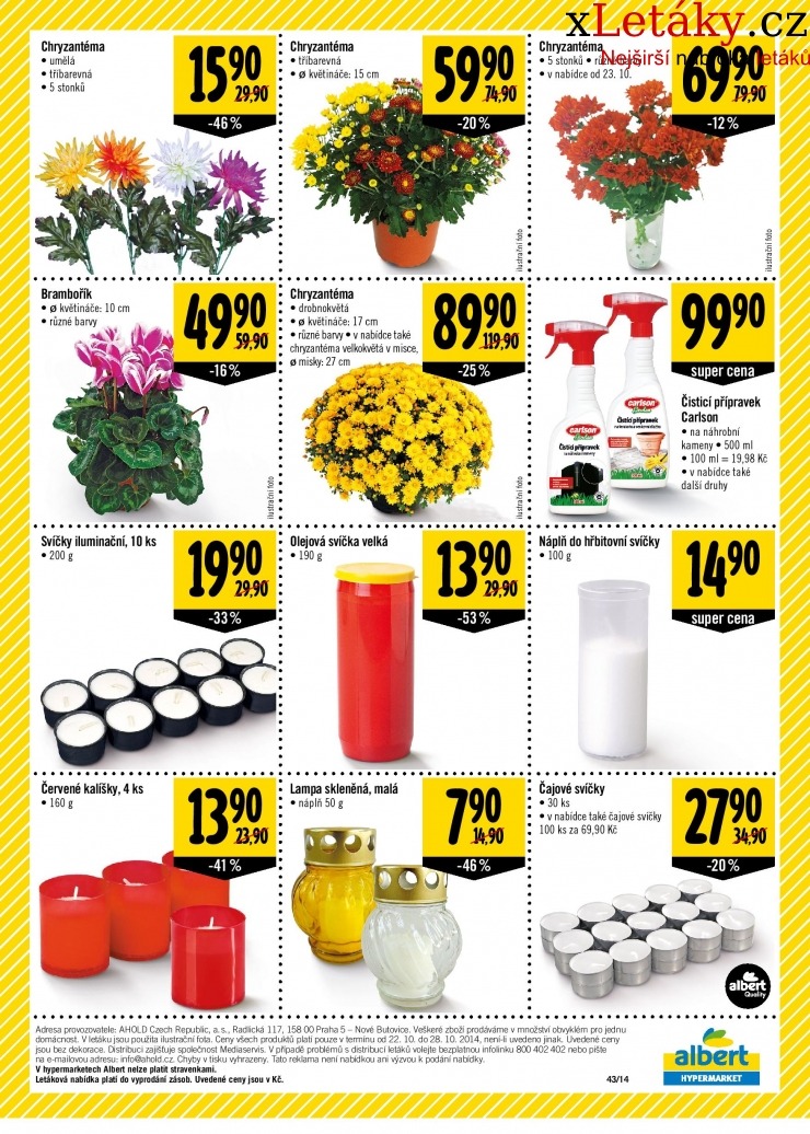 leták Albert Hypermarket akční leták strana 1 leták Albert Hypermarket akční leták strana 1