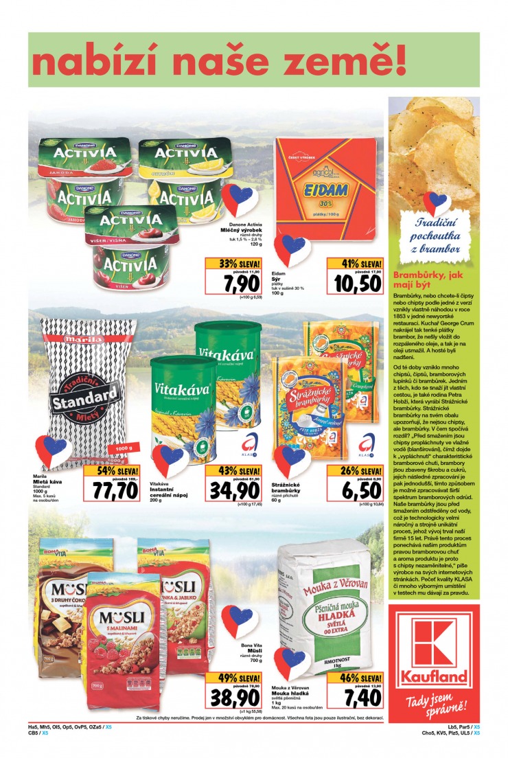 let�k Kaufland Aktu�ln� nab�dka od 23.10.2014 strana 1
