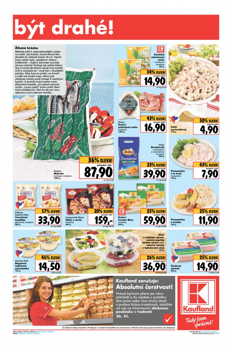 let�k Kaufland Aktu�ln� nab�dka od 23.10.2014 strana 1