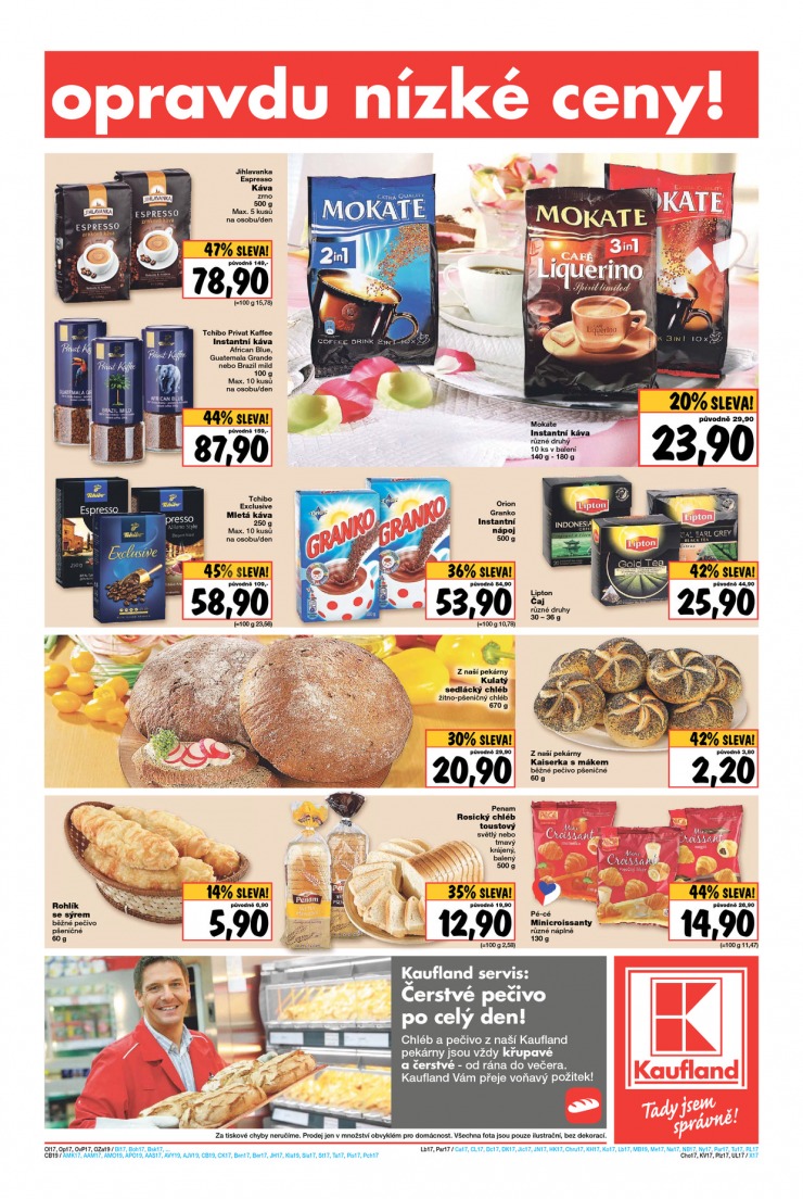let�k Kaufland Aktu�ln� nab�dka od 23.10.2014 strana 1