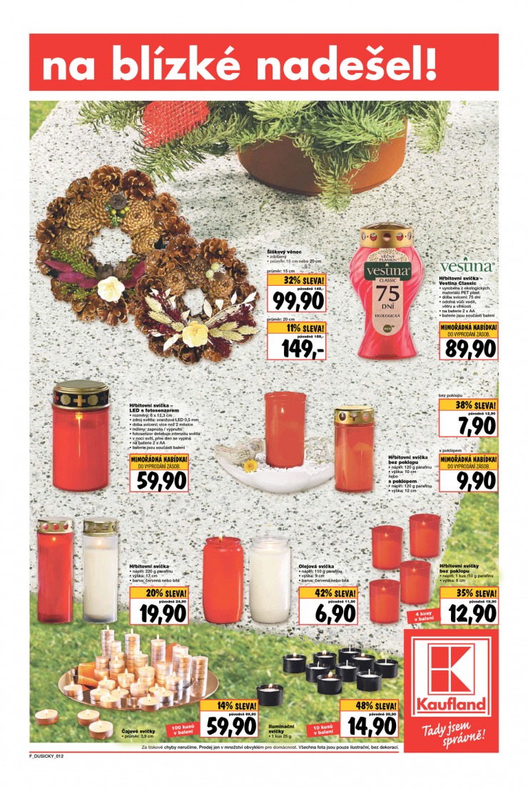 let�k Kaufland Aktu�ln� nab�dka od 23.10.2014 strana 1