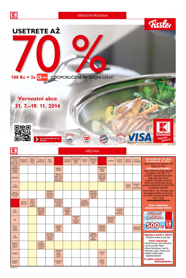 let�k Kaufland Aktu�ln� nab�dka od 23.10.2014 strana 1