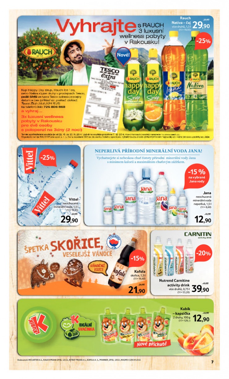 let�k Tesco Obl�ben� zna�ky od 22.10.2014 strana 1