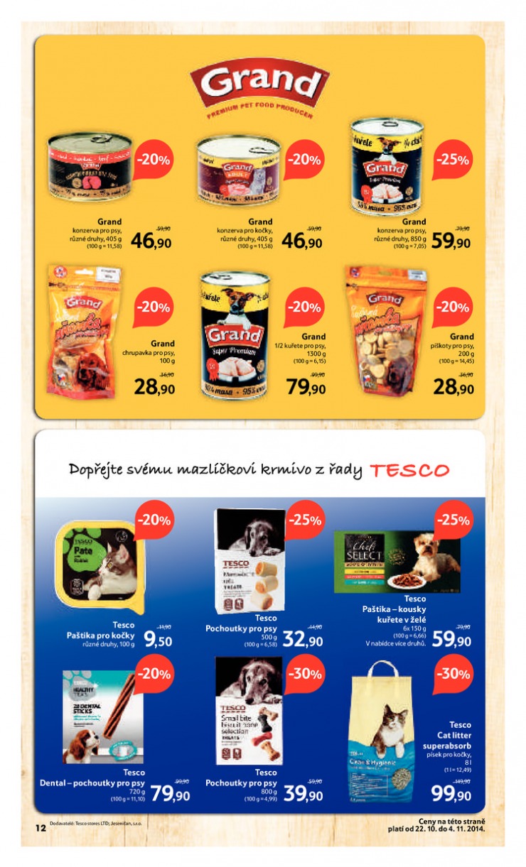 let�k Tesco Obl�ben� zna�ky od 22.10.2014 strana 1