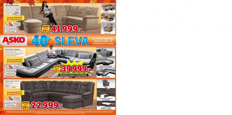 leták Asko nábytek katalog od 23.10.2014 strana 1 leták Asko nábytek katalog od 23.10.2014 strana 1