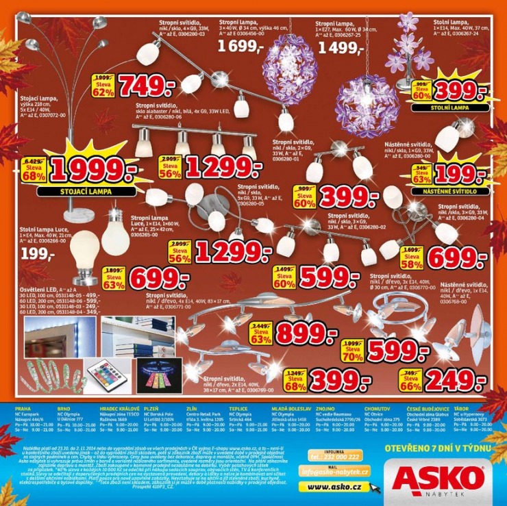 leták Asko nábytek katalog od 23.10.2014 strana 1 leták Asko nábytek katalog od 23.10.2014 strana 1