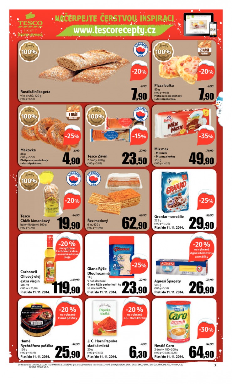 let�k Tesco OD od 29.10.2014 strana 1