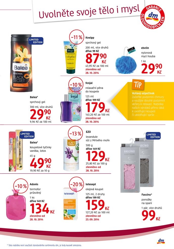leták DM drogerie Journal od 29.10.2014 strana 1 leták DM drogerie Journal od 29.10.2014 strana 1